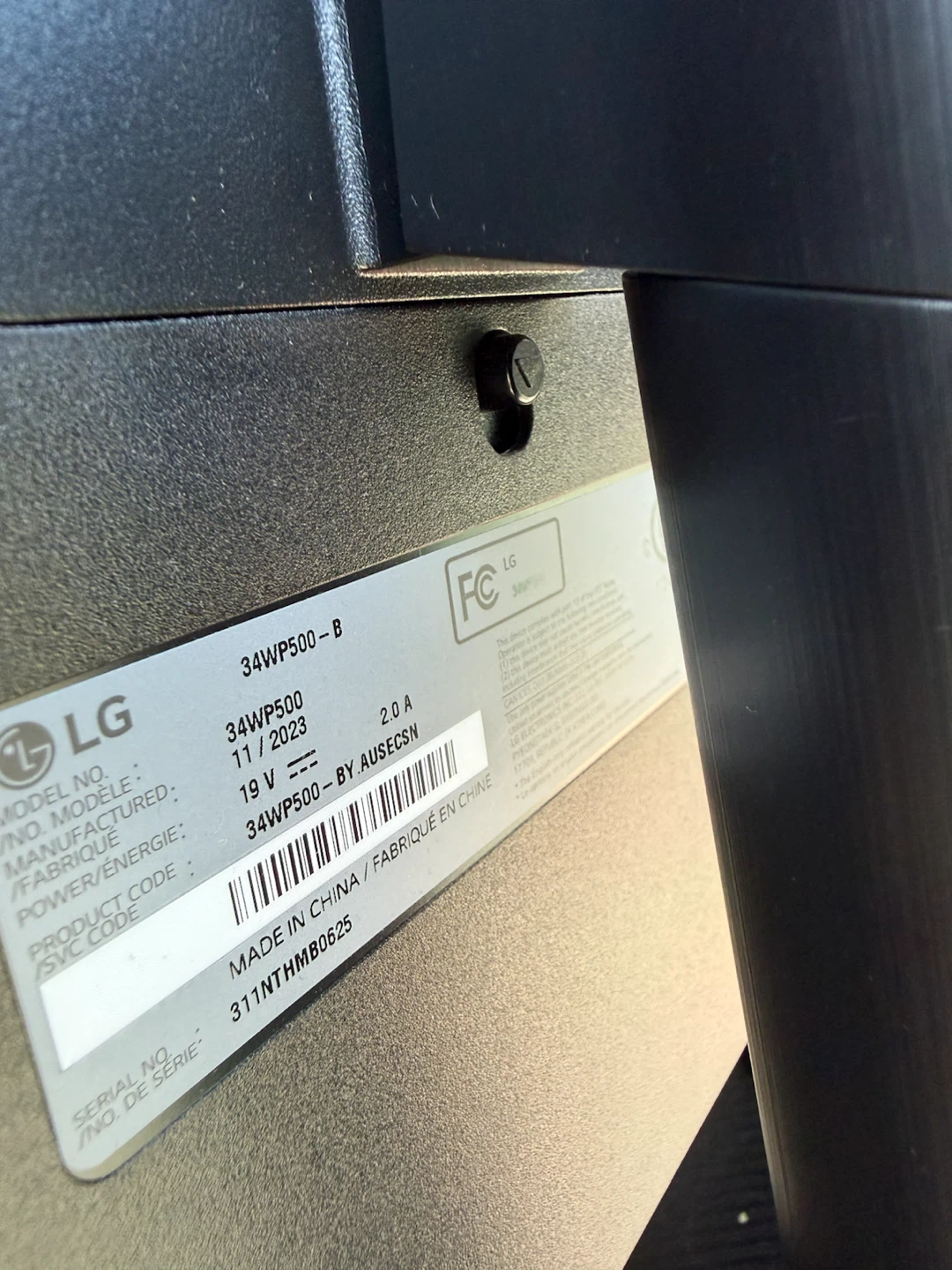 LG 34-inch Ultrawide Monitor 34WP500 - photo 2
