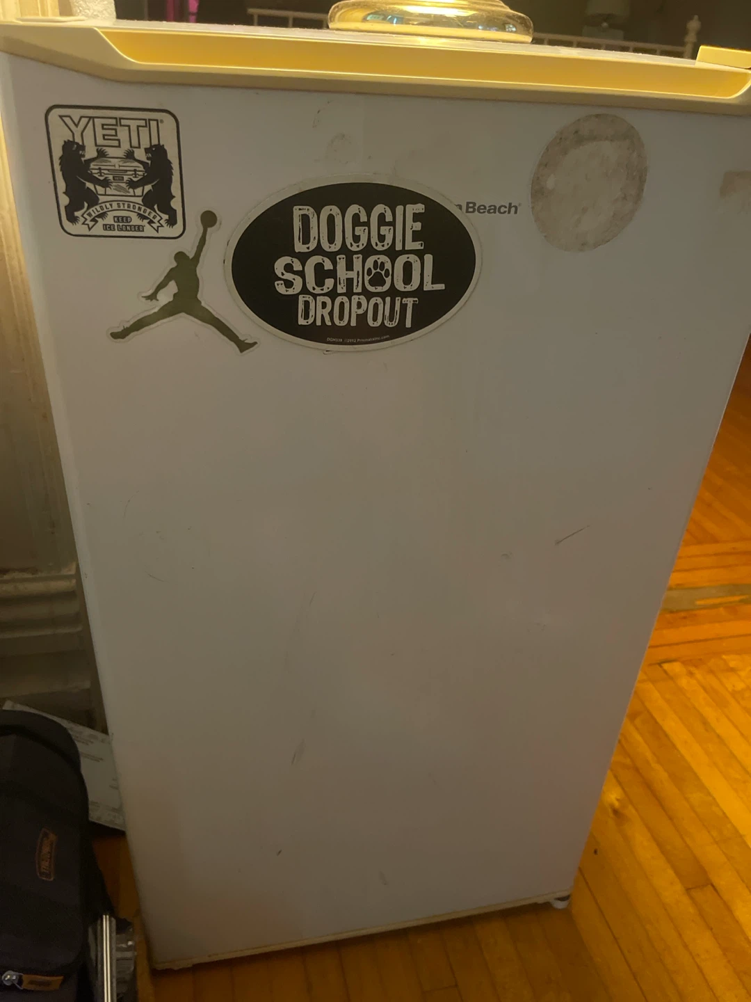 White Mini Fridge