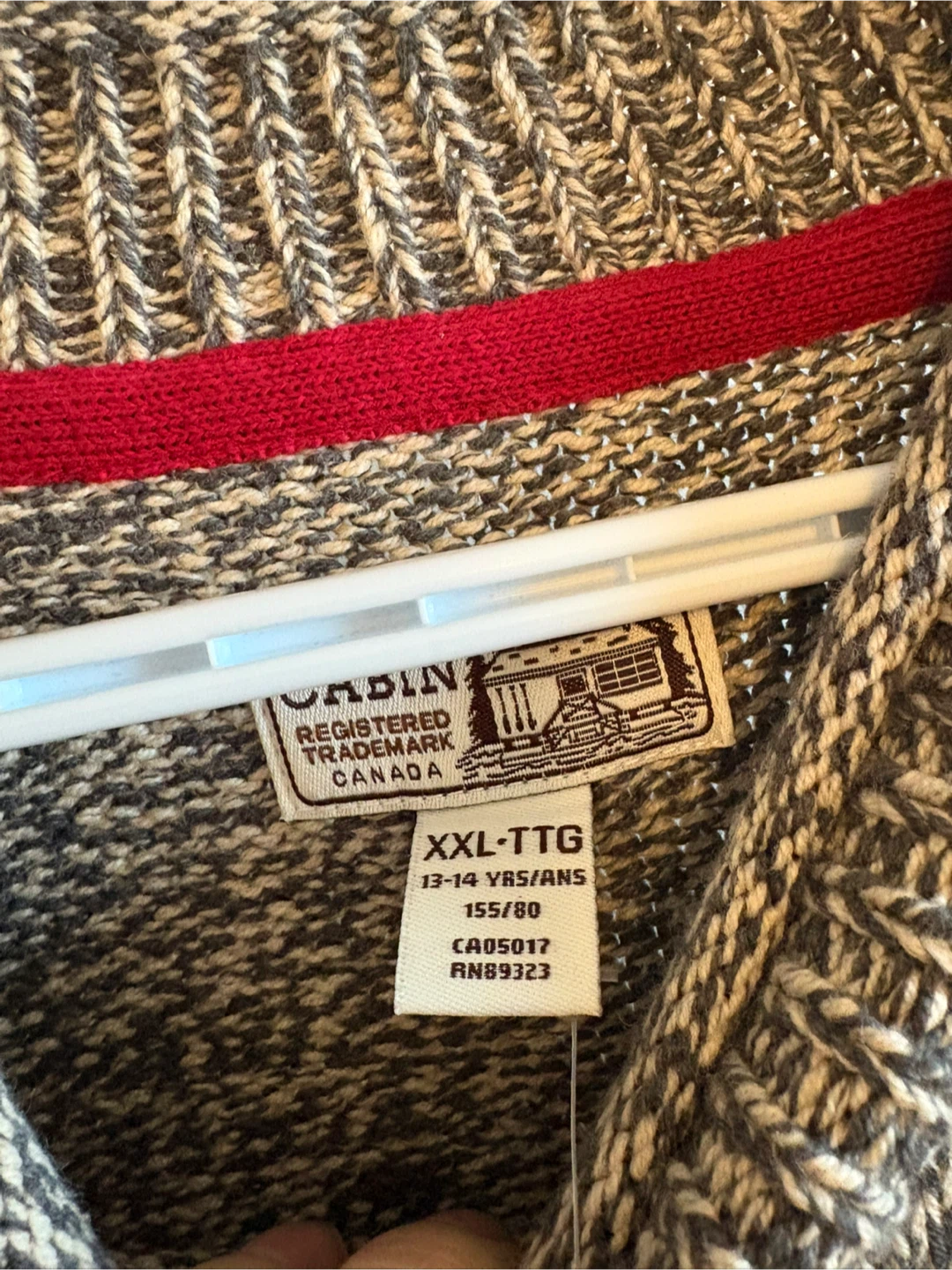 NWT Roots Cabin Sweater Tunic Girls XXL - photo 3