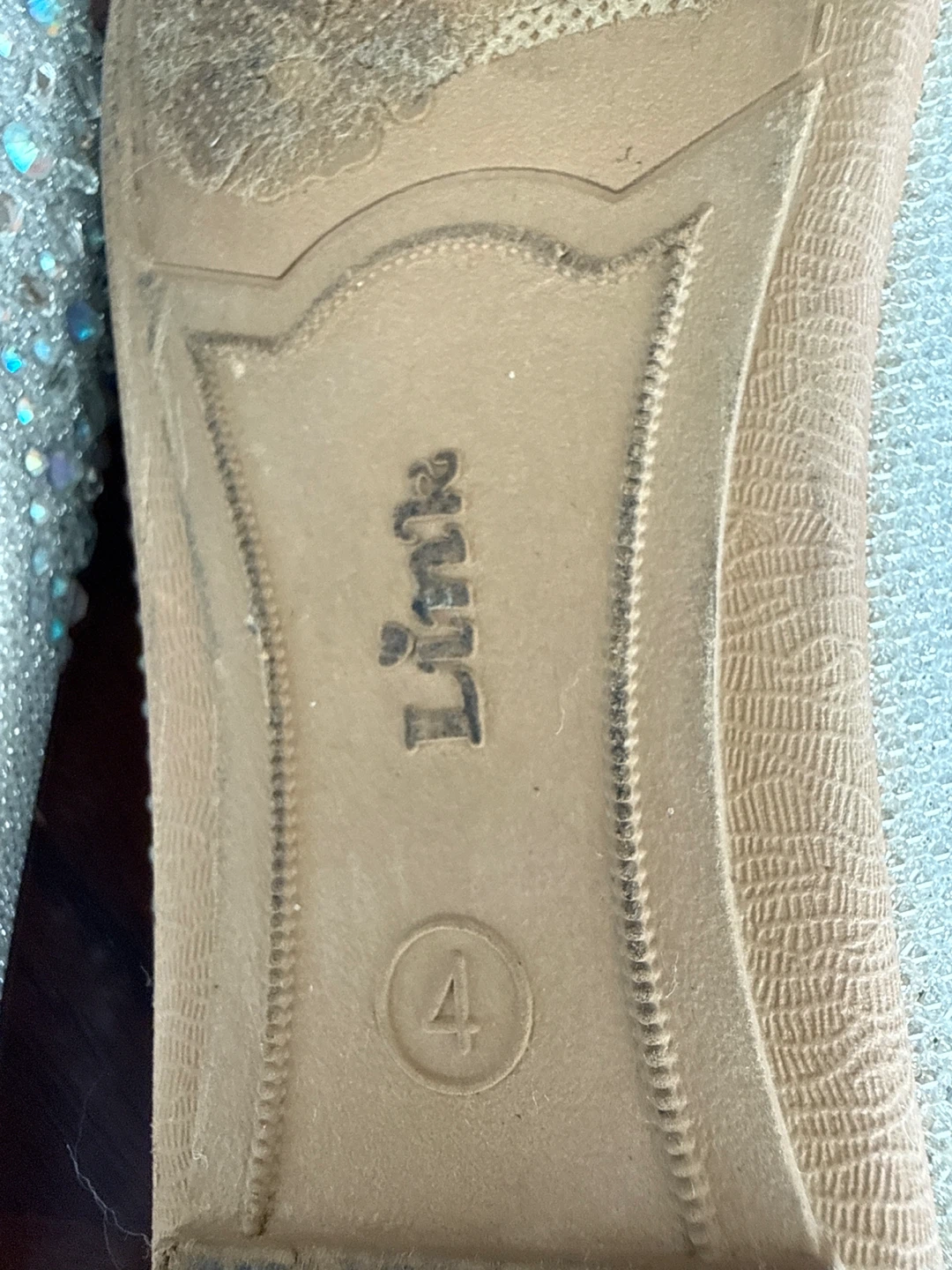 Link Silver Rhinestone Ballet Flats - photo 2