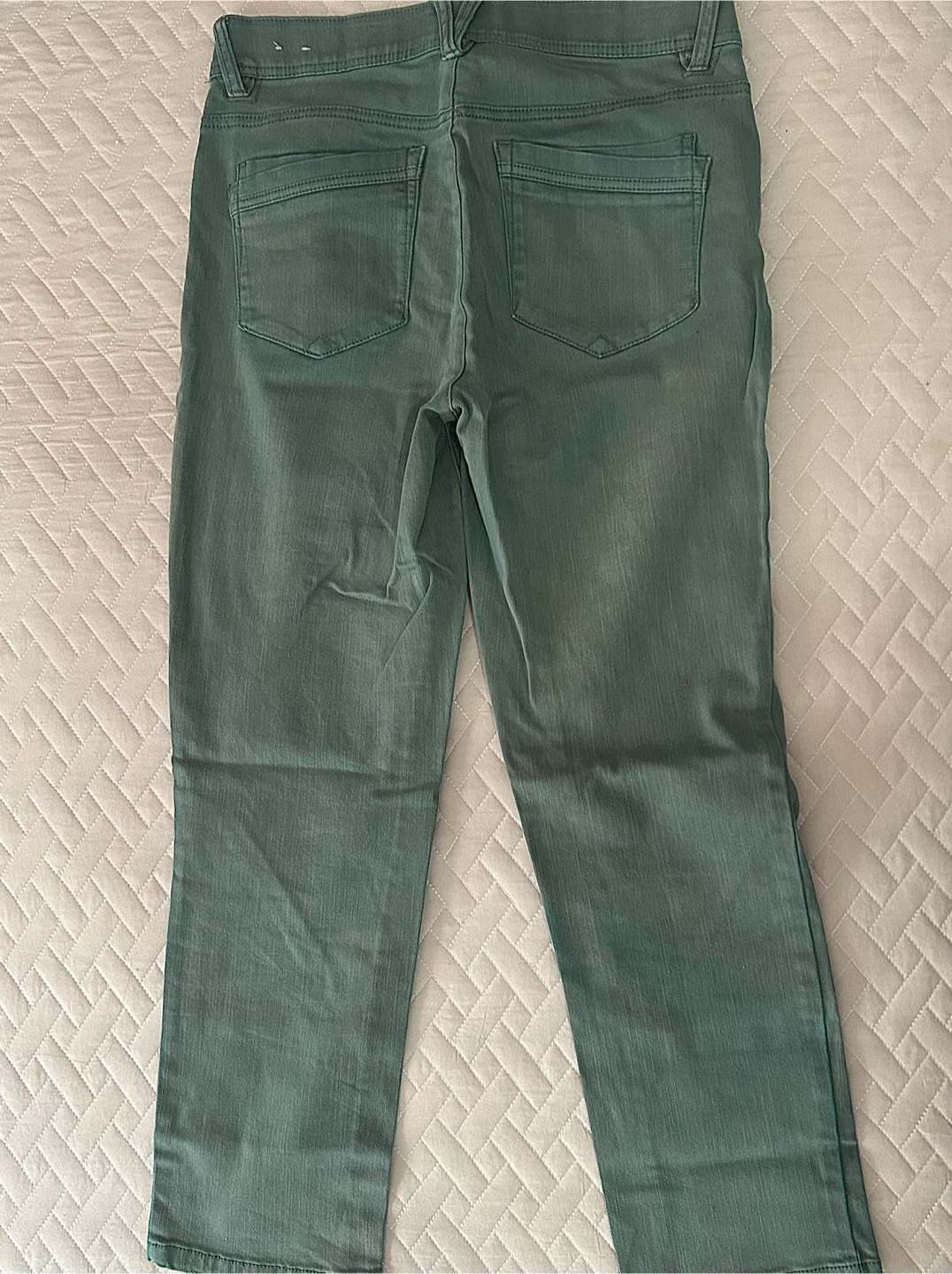 Bongo Green Skinny Jeans Size 6