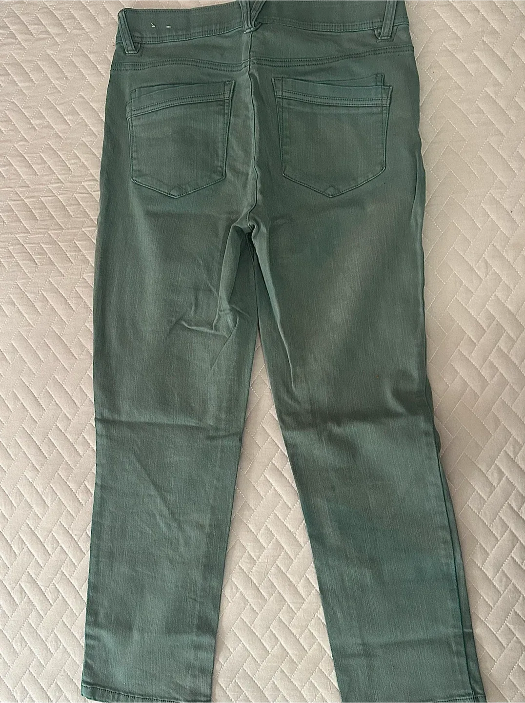 Bongo Green Skinny Jeans Size 6