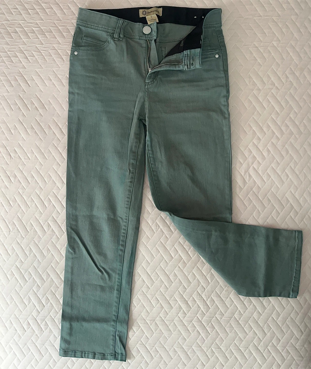 Bongo Green Skinny Jeans Size 6 - photo 2