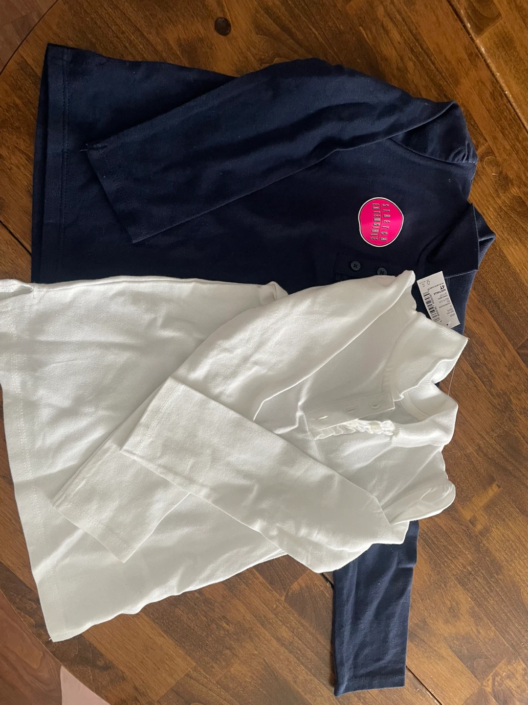 The Children's Place Long Sleeve Uniform Polo Shirts (2 Pack)