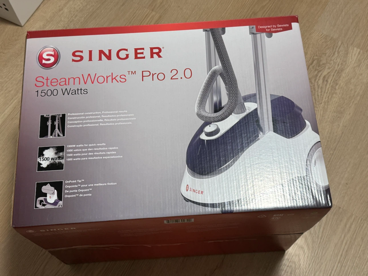 SINGER® SteamWorks™ Pro 2.0 Garment Steamer - photo 4