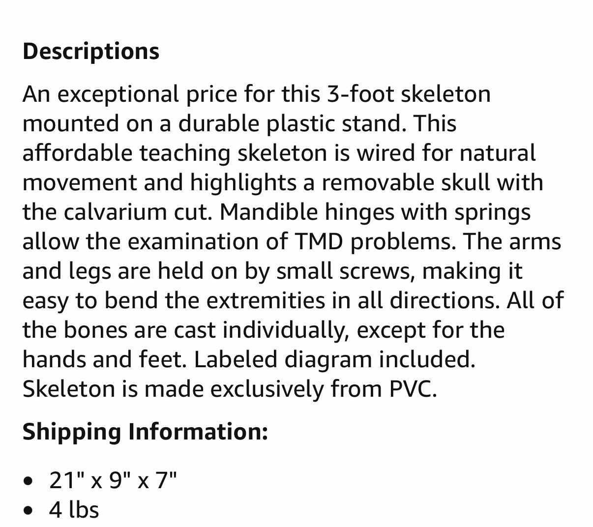 Teaching Human Skeleton - photo 3