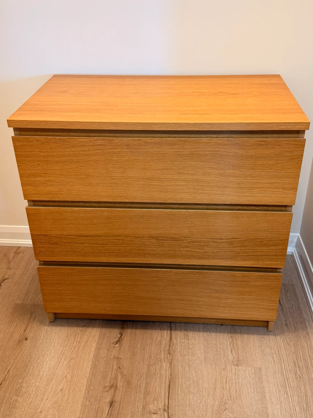 Oak 3-Drawer IKEA Dresser
