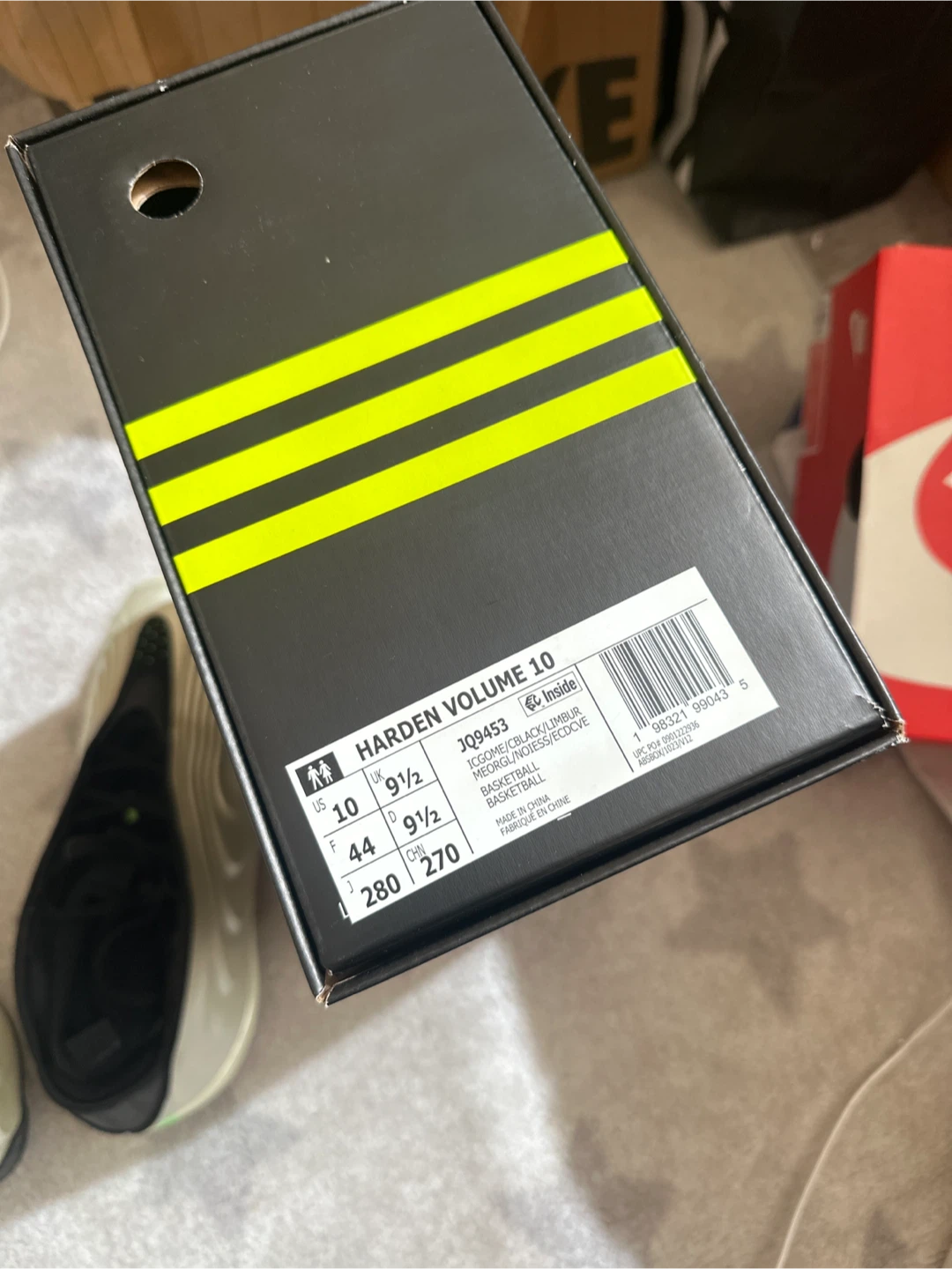 Adidas Harden Volume 10 Basketball Shoes US 10 - photo 4