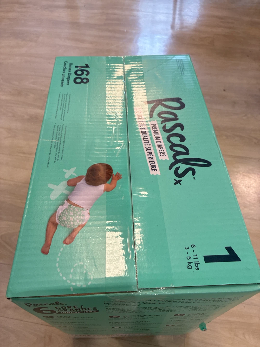 Rascals Premium Diapers Size 1