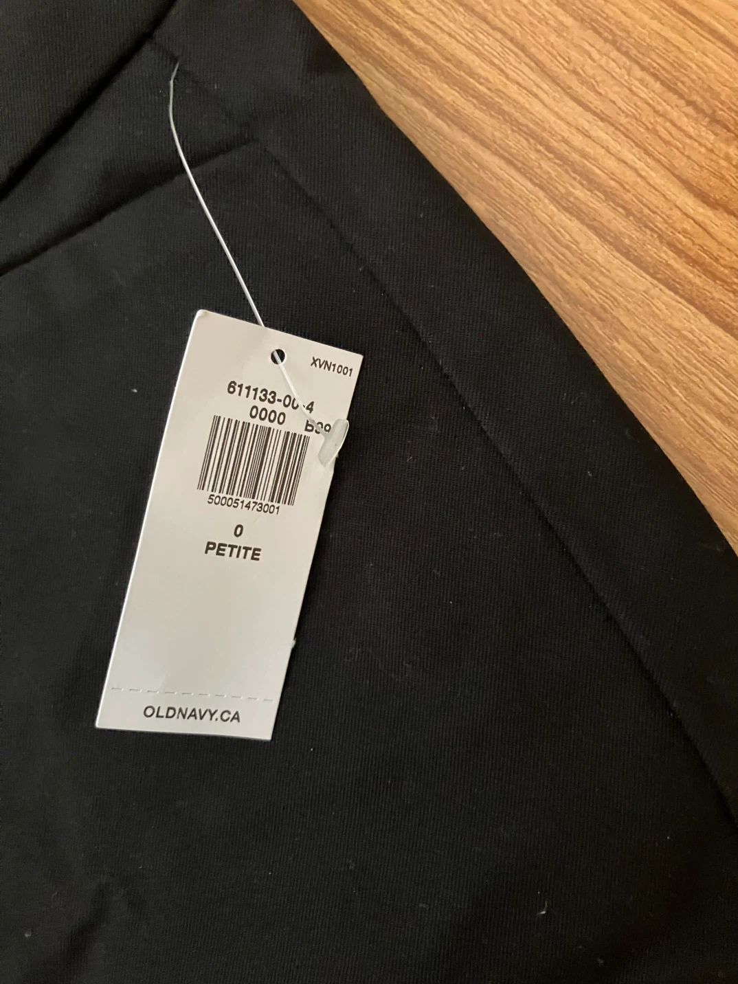 New black high rise trousers 0 petite women’s - photo 2