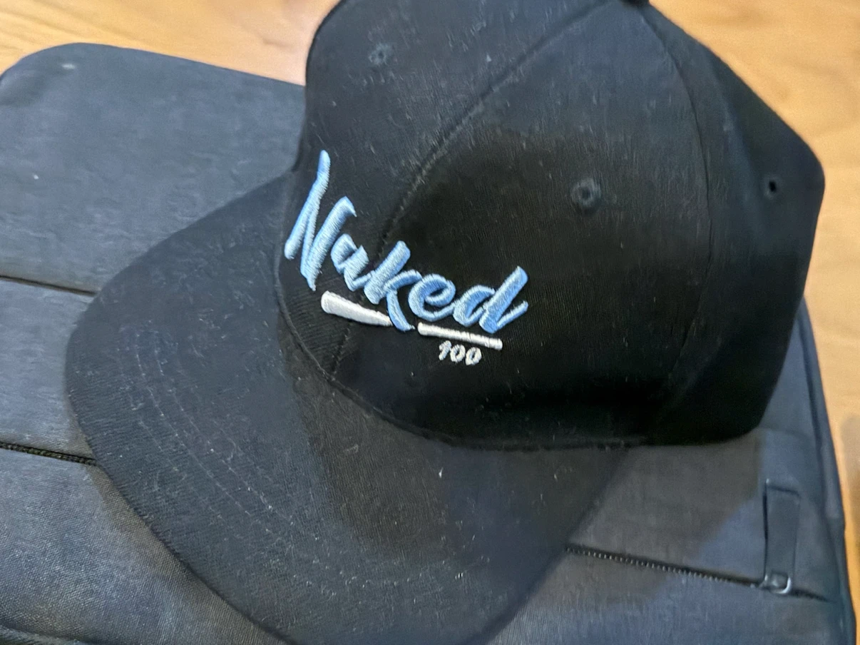 Naked 100 Black Baseball Cap