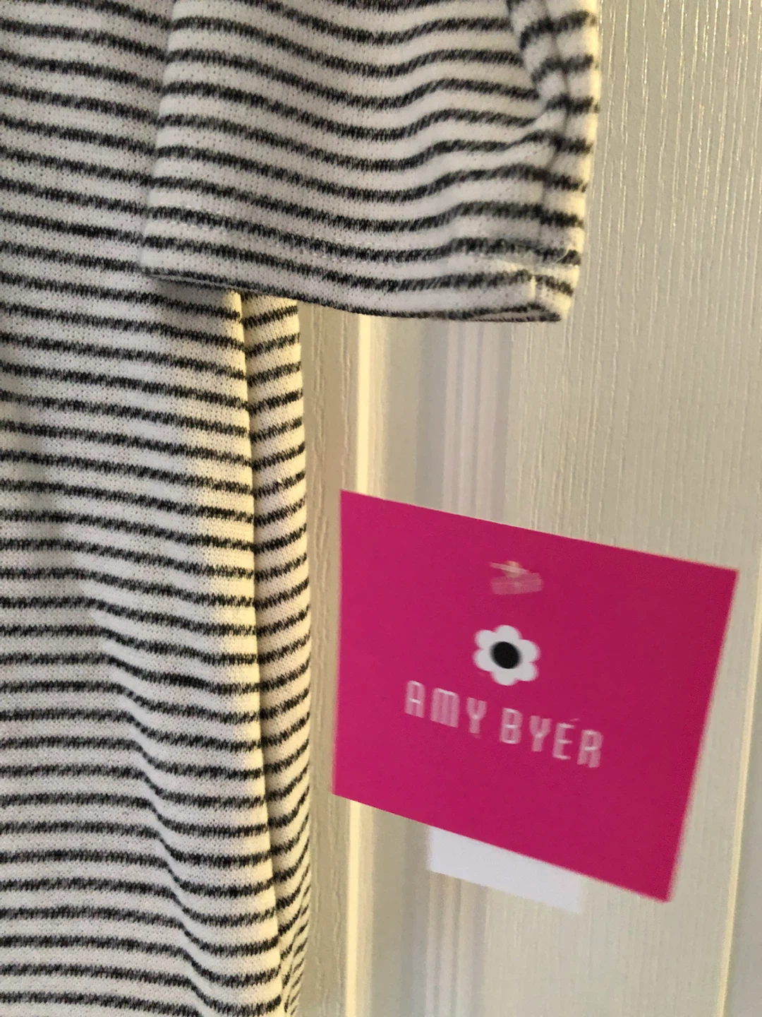 Amy Byer Striped Long-Sleeve Dress - photo 2
