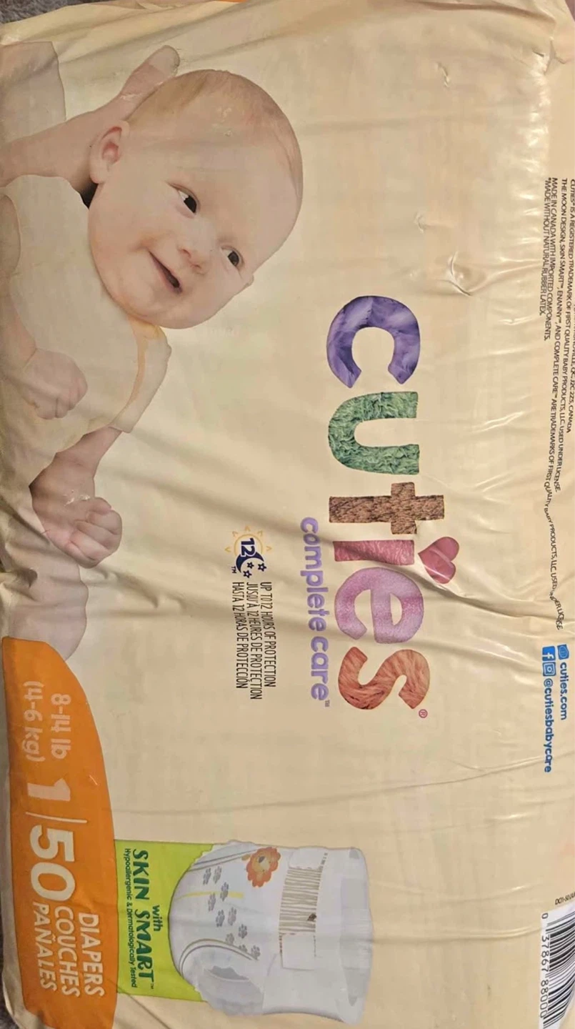 Diapers size 1