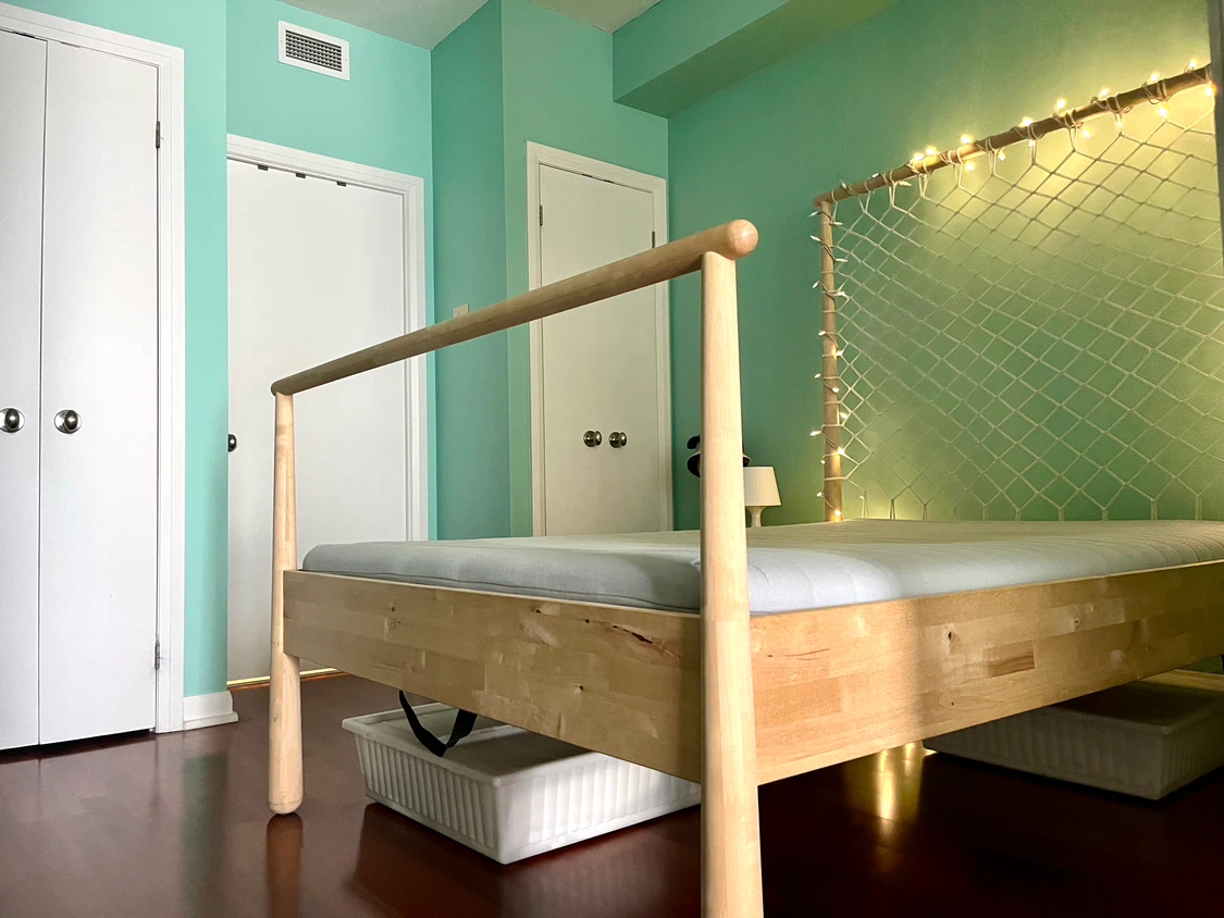 Ikea Gjora Birch Bedframe Full/Double - photo 5