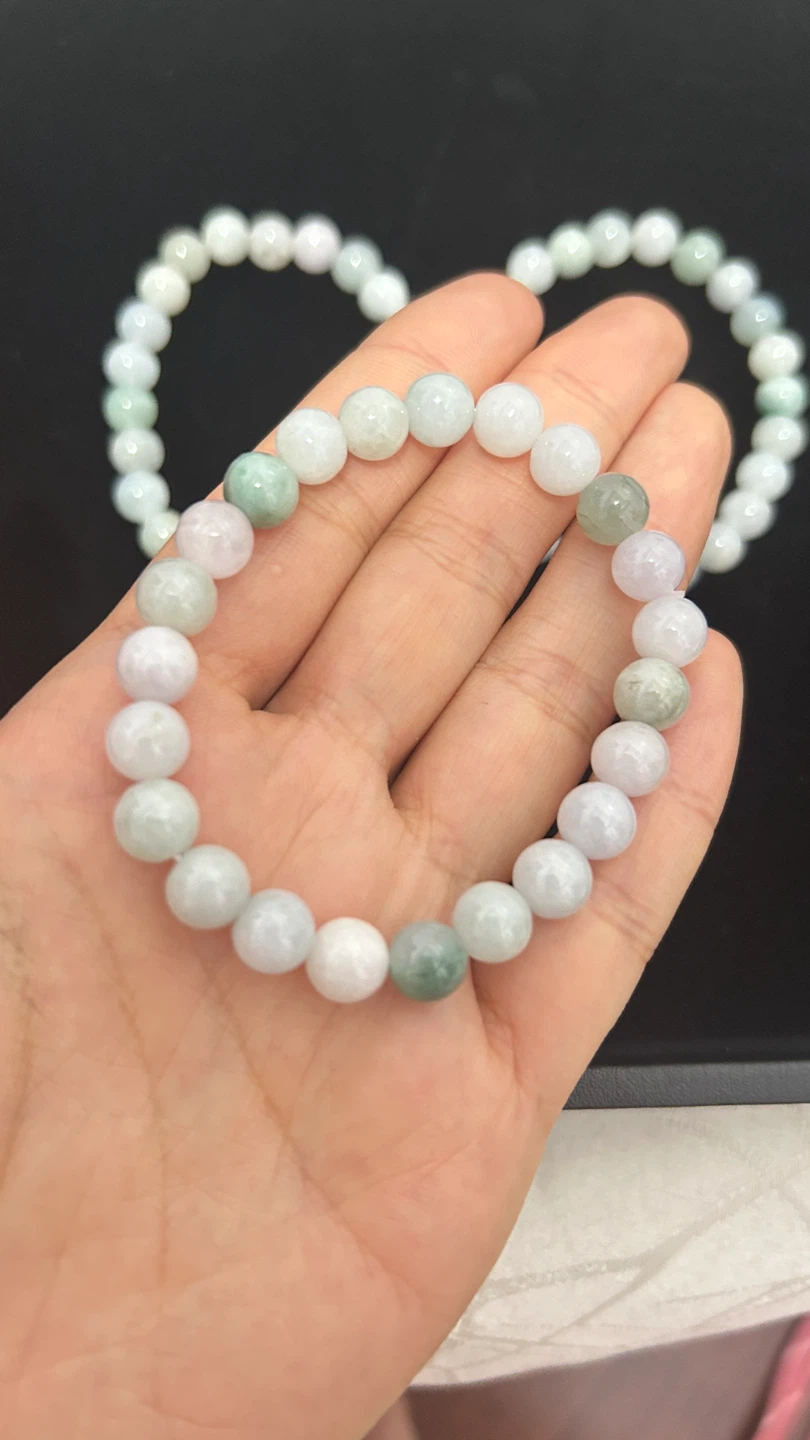 Natural Jade Bead Bracelets