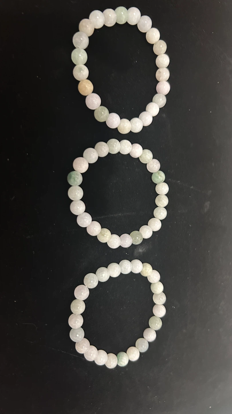 Natural Jade Bead Bracelets - photo 3