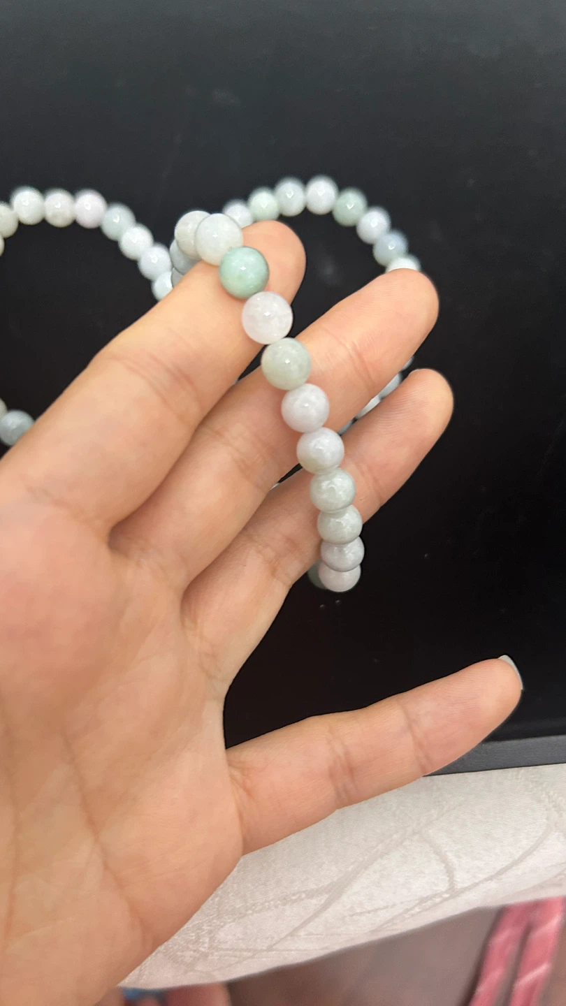 Natural Jade Bead Bracelets - photo 2
