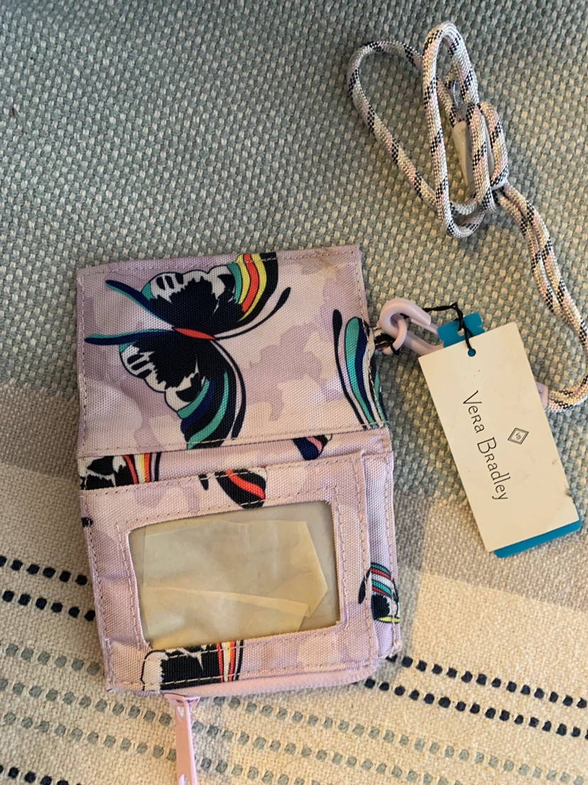 Vera Bradley Butterfly Lanyard Wallet - photo 3