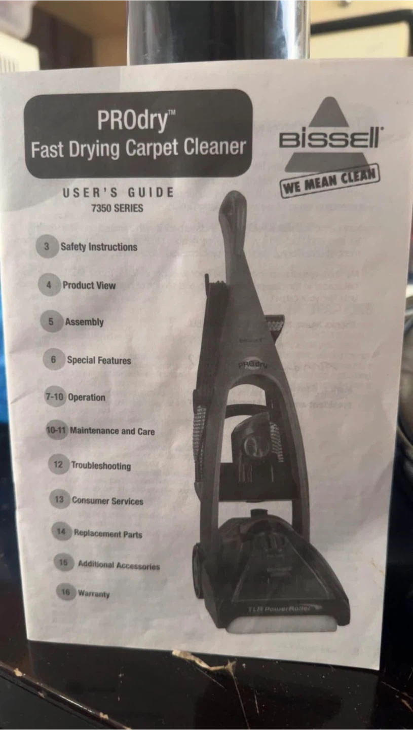 Bissell PROdry Fast Drying Carpet Cleaner - photo 3