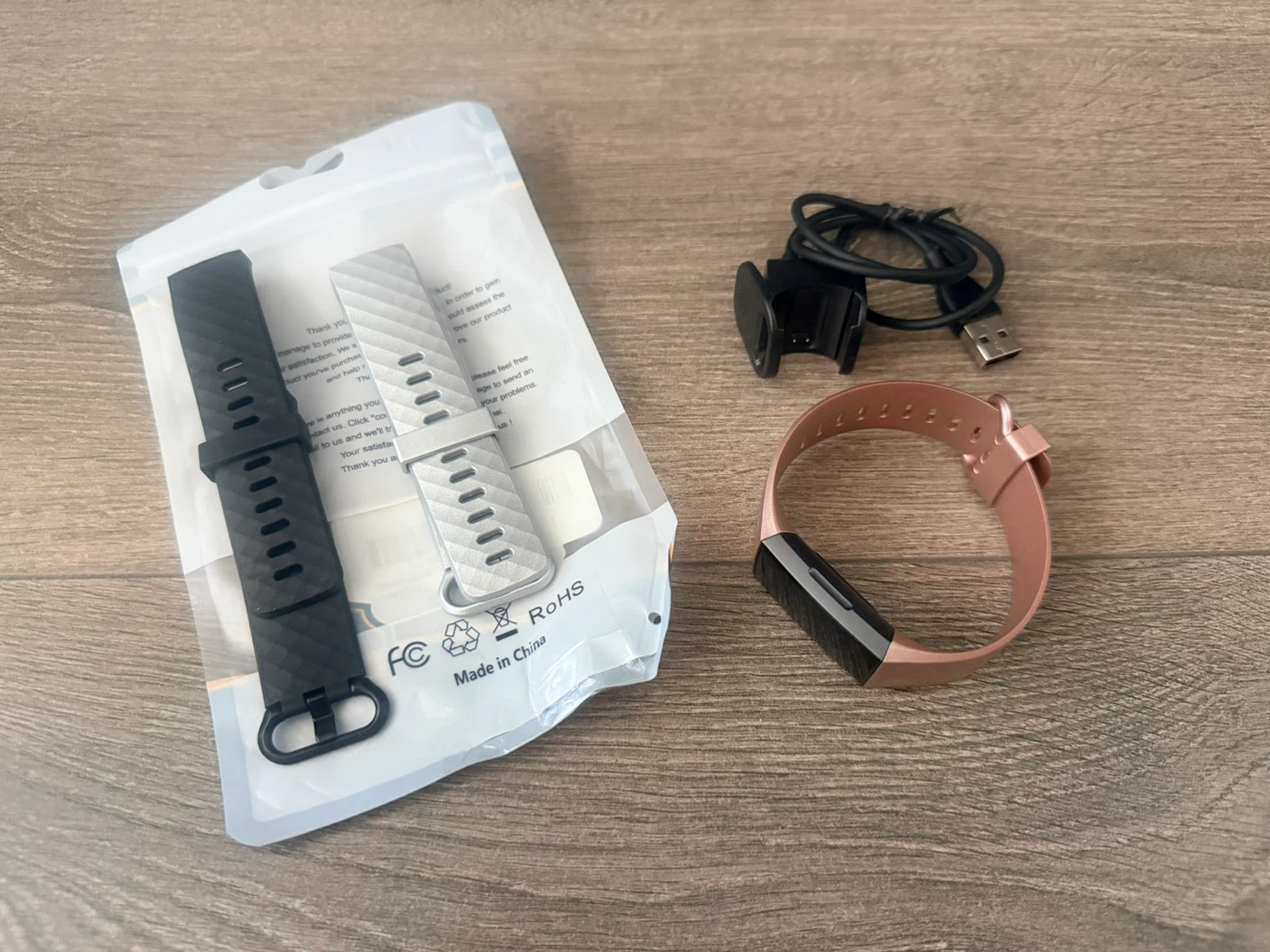 FitBit Charge 3 with Bands and Charger