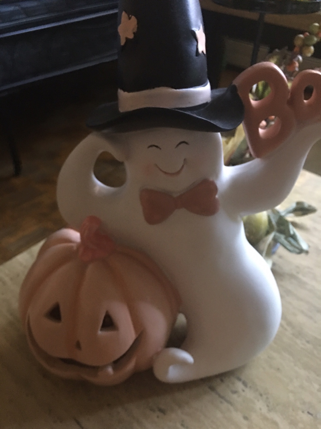 Halloween Cookie Jar Set - Pumpkin, Ghost, Cat - photo 2