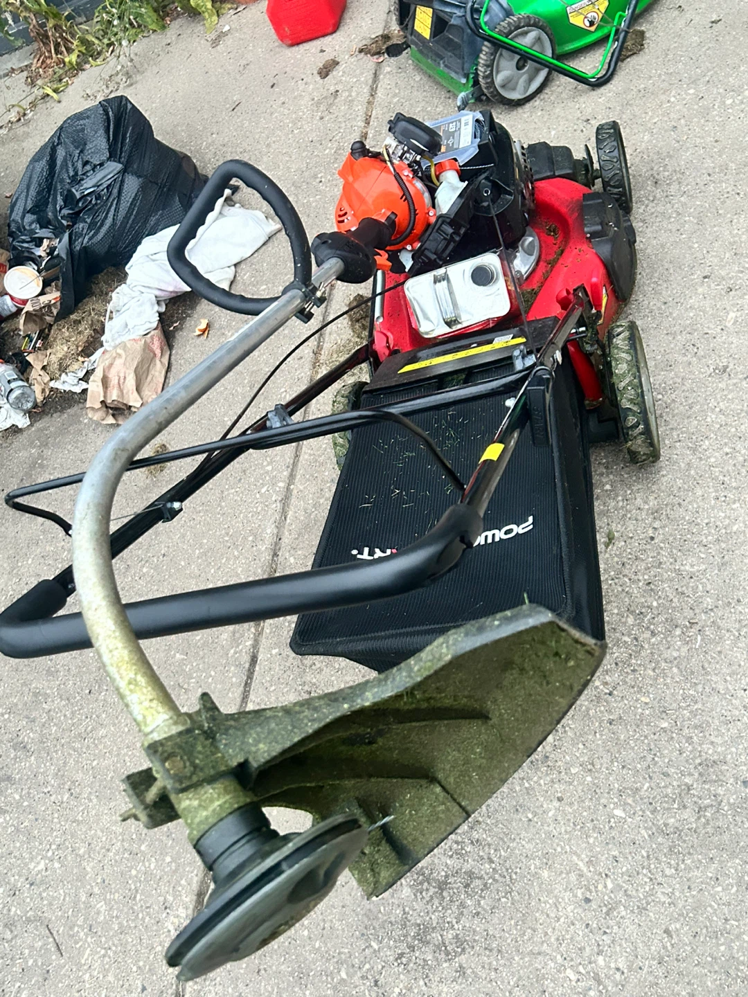 Power Smart 144cc Gas Lawn Mower & Echo GT-225 Trimmer