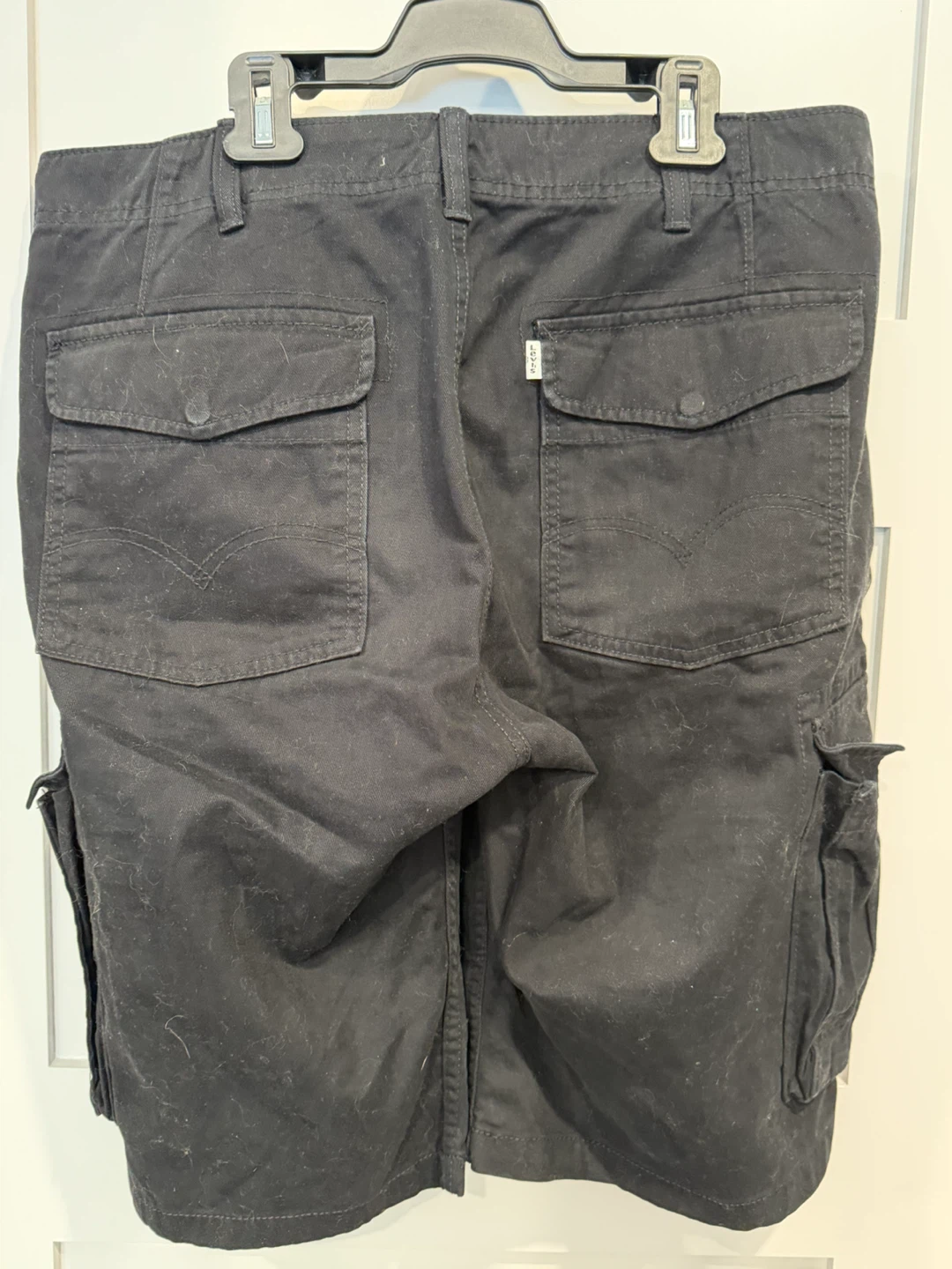 Levi's Black Cargo Shorts - photo 2