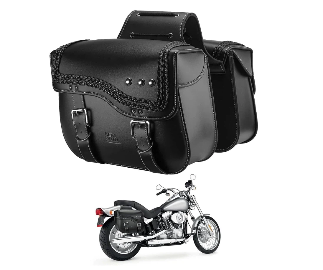 Kemimoto Motorcycle Saddlebags 30L