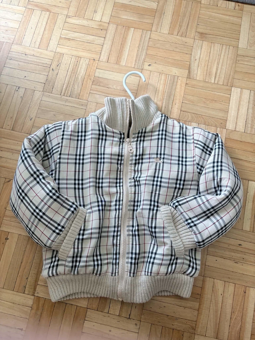 Burberry Nova Check Bomber Jacket
