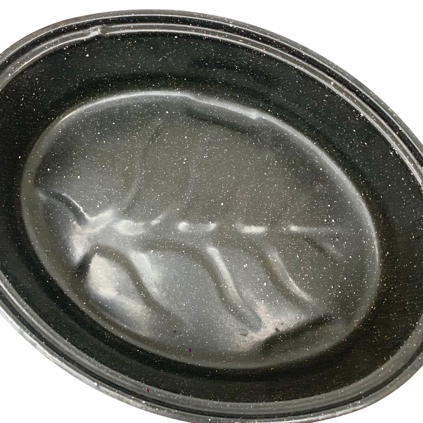 Roasting Pan with Lid Oval Roaster Oven Baking Pan Cookware - photo 4