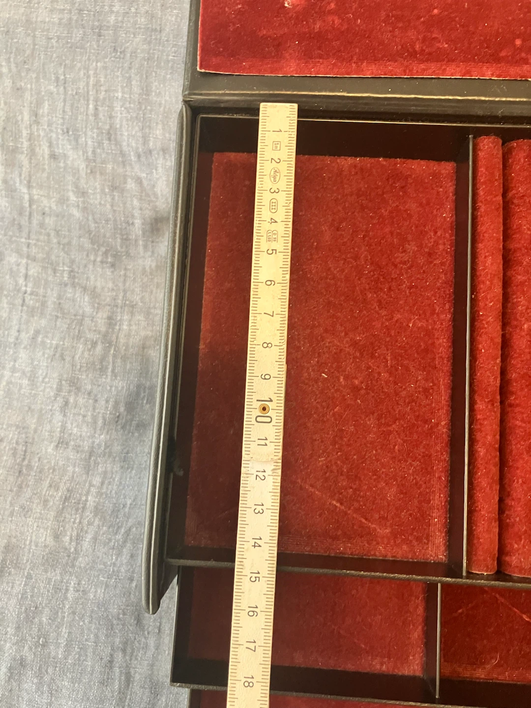 Real Vintage Leather Jewelry Box Organizers - photo 5