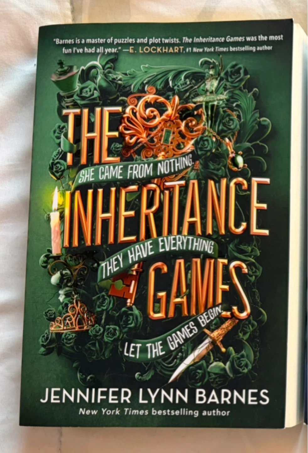 The Inheritance Games by Jennifer Lynn Barnes