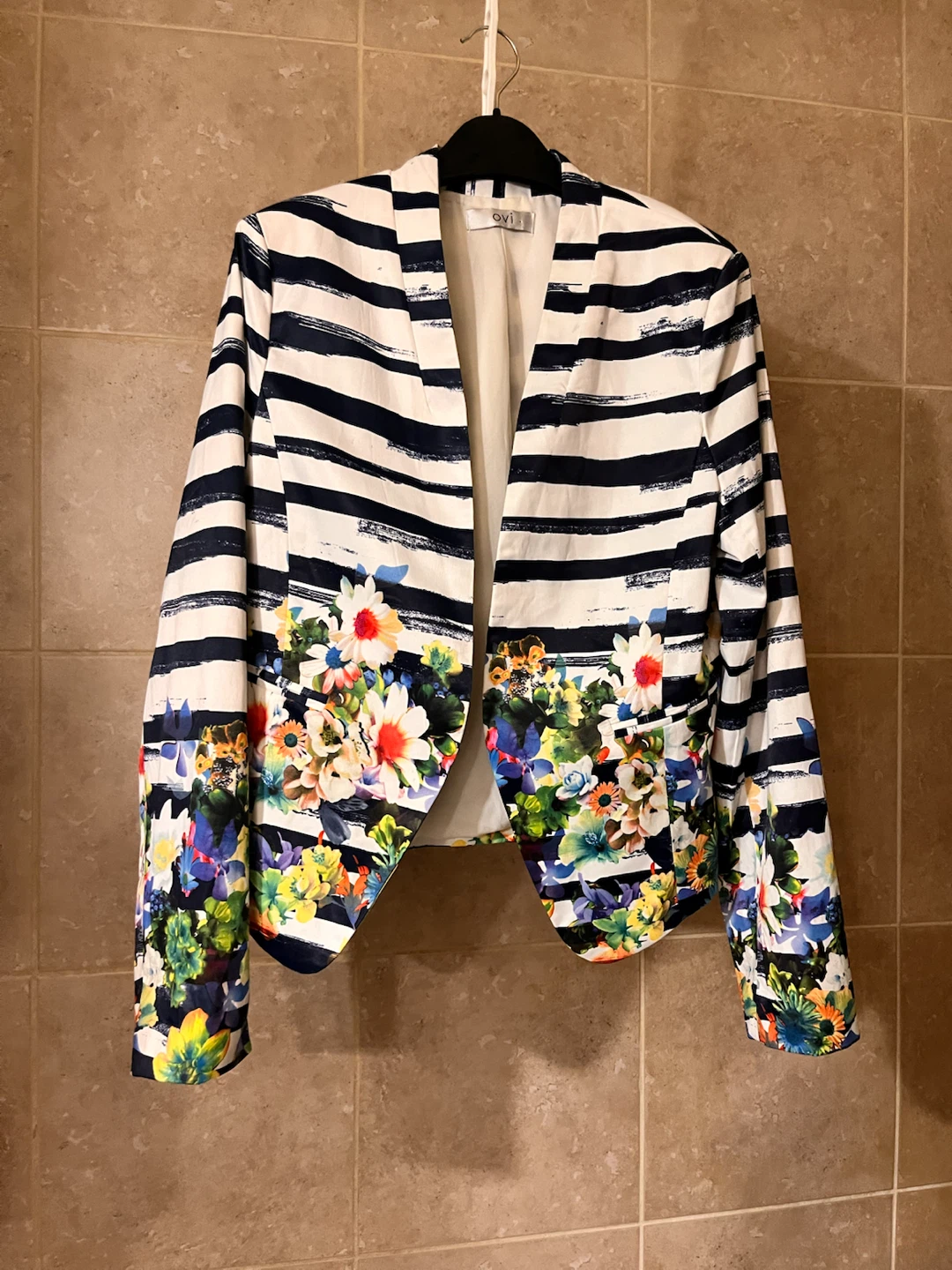 Ovi floral and striped matching set - photo 2