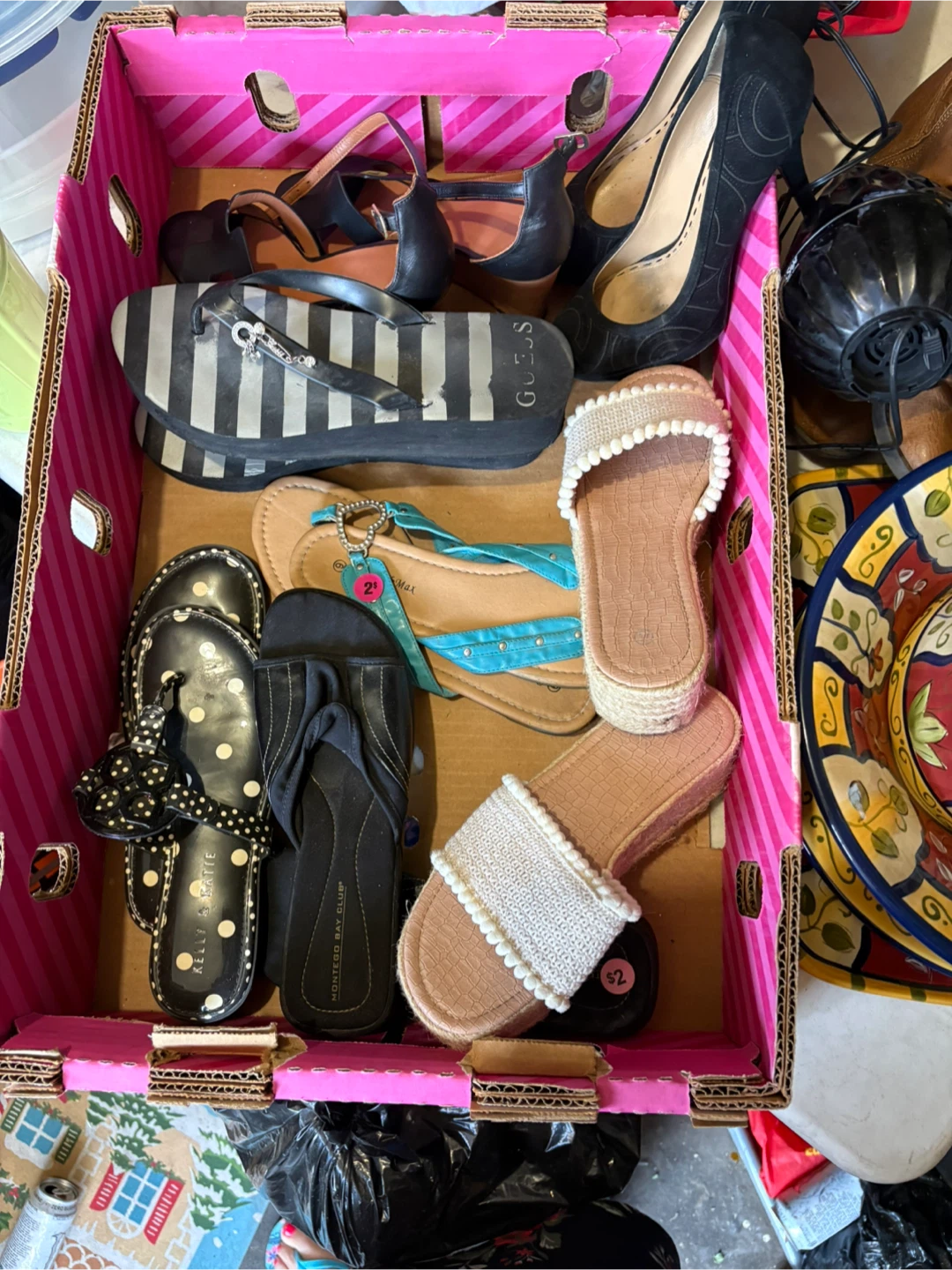 Assorted Sandals and Heels