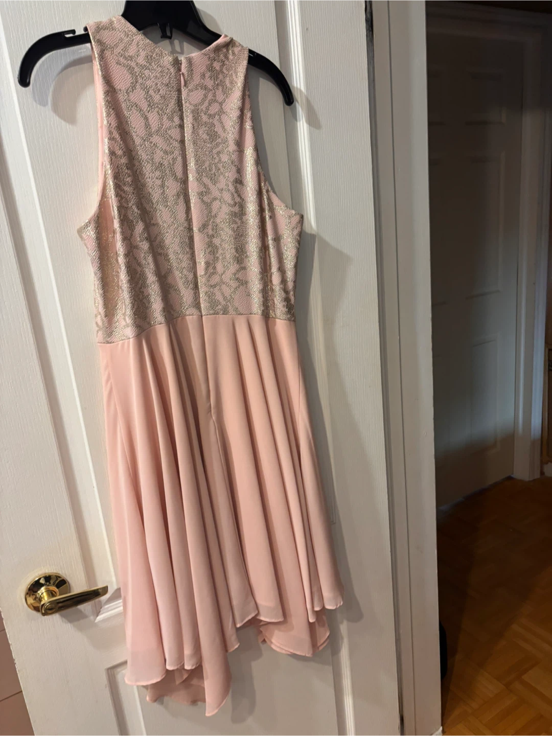 Le Chateau pink and gold dress - photo 3