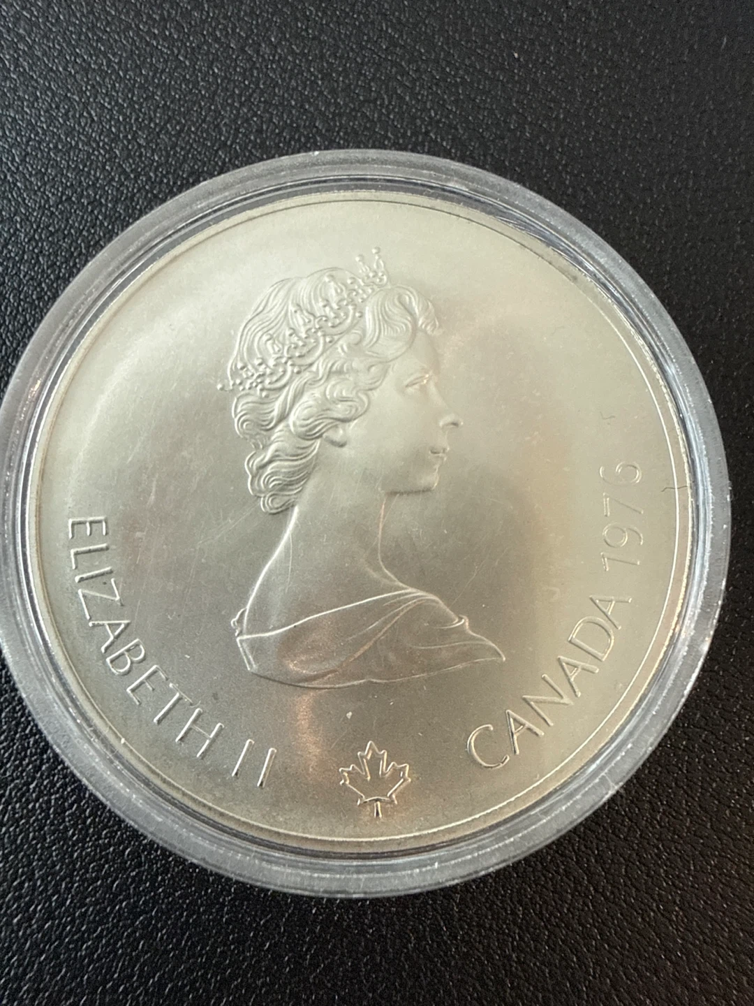 Olympiad 1976 Montreal silver coin - photo 2