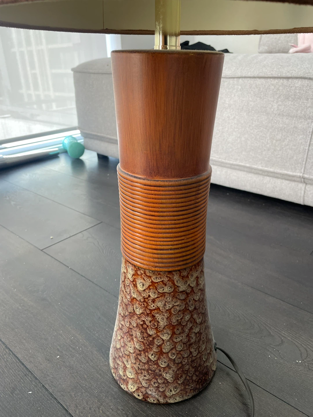 Vintage mid-century modern table lamp