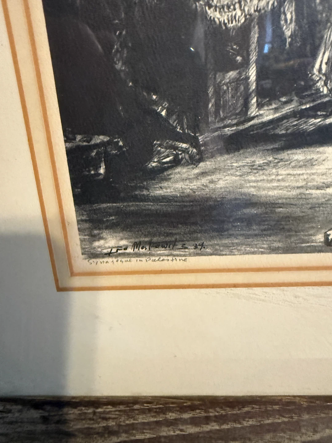 Vintage signed print Ira Moskowitz - photo 2