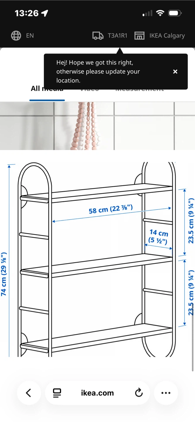 IKEA FÄRGSIKTA Shelving Unit - Green - photo 4