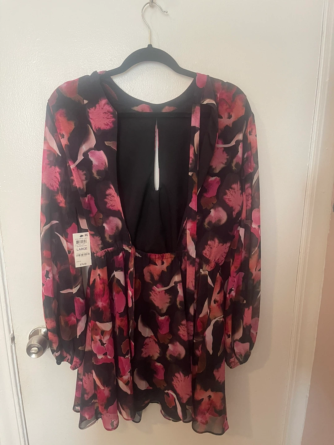Floral Long Sleeve Dress - photo 2