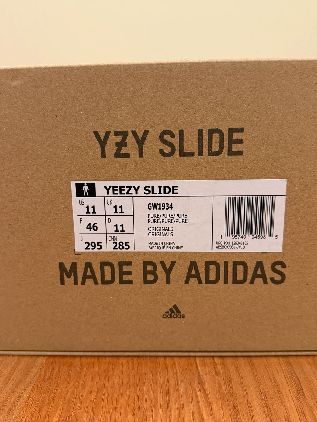 Adidas Yeezy Slides (Pure) - Size 11 (Brand New) - photo 5