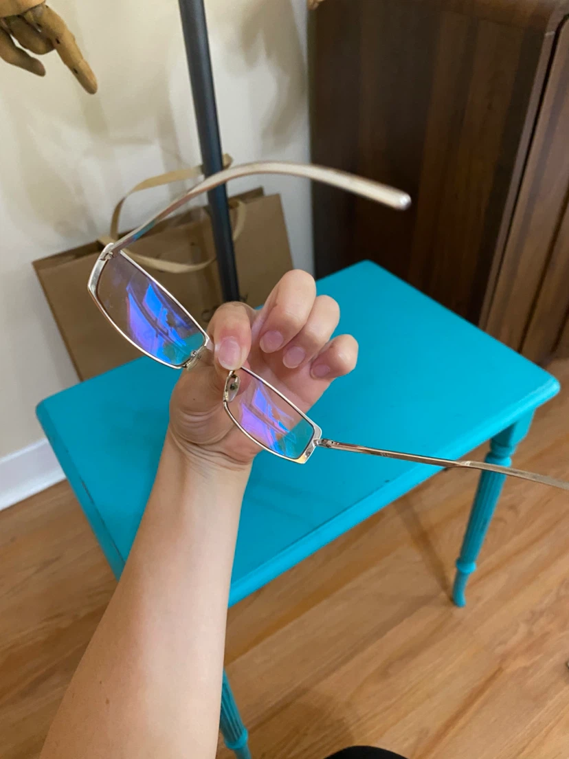 Silver Metal Frame Eyeglasses dior - photo 3