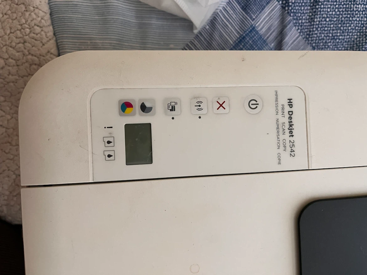 HP Deskjet 2542 All-in-One Printer