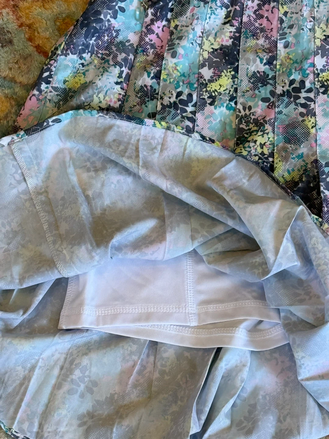 Pleated Floral Print Skort - photo 3