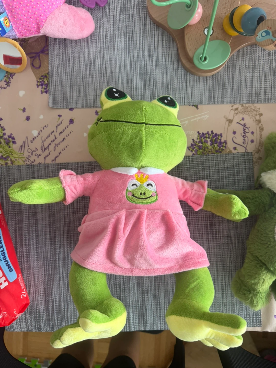 Assorted Baby Toys and Huggies Diapers - photo 5