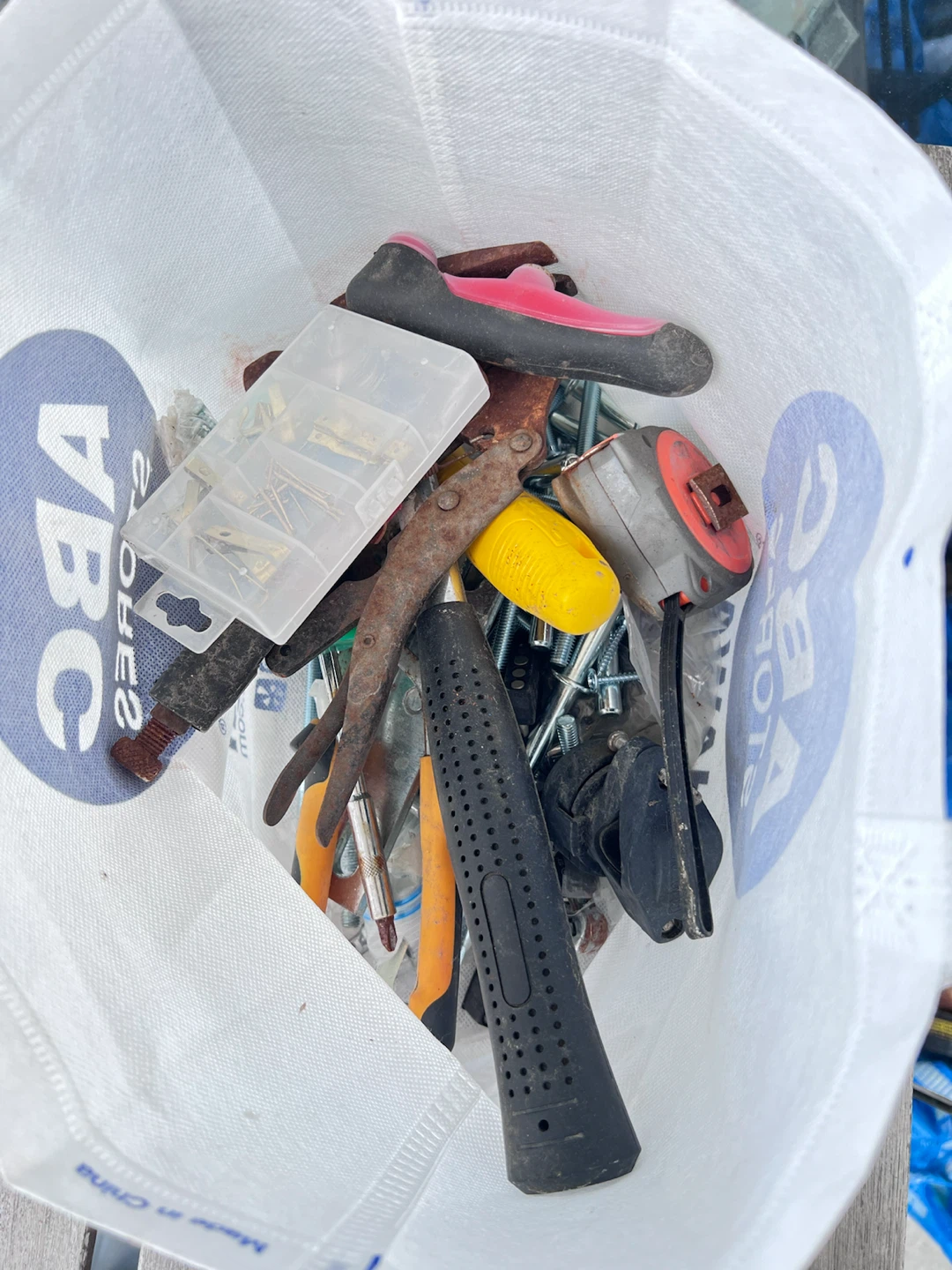 Assorted Tools and Hardware