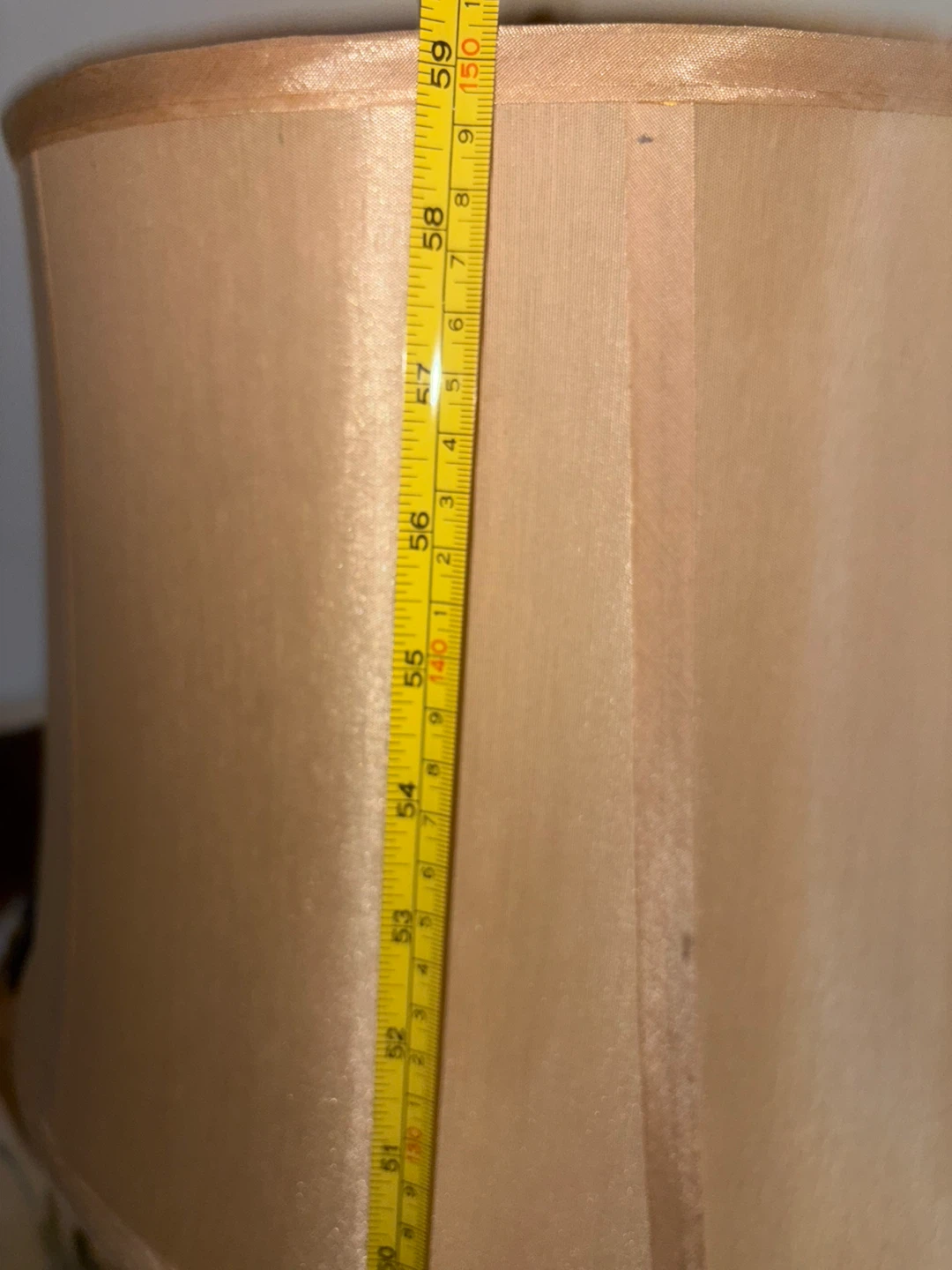 Vintage Style Floor Lamp -Heavy Base with Glass Detail (59") - photo 3