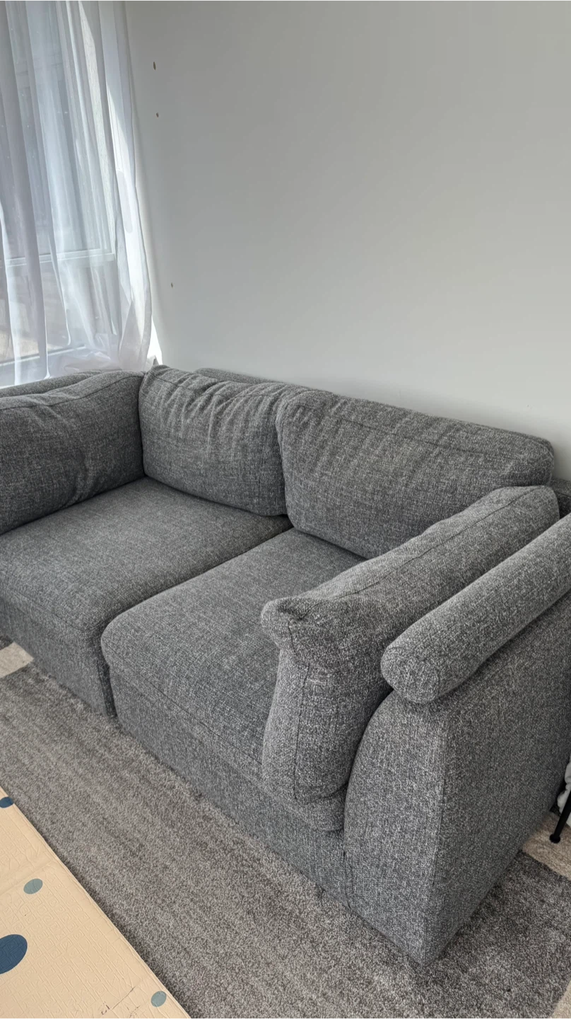 Rove Concepts Milo Corner Sectional Sofa – Dark Comet
