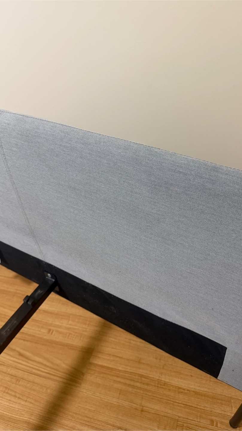 Ikea SLATTUM bed frame, gray, Full size - photo 4