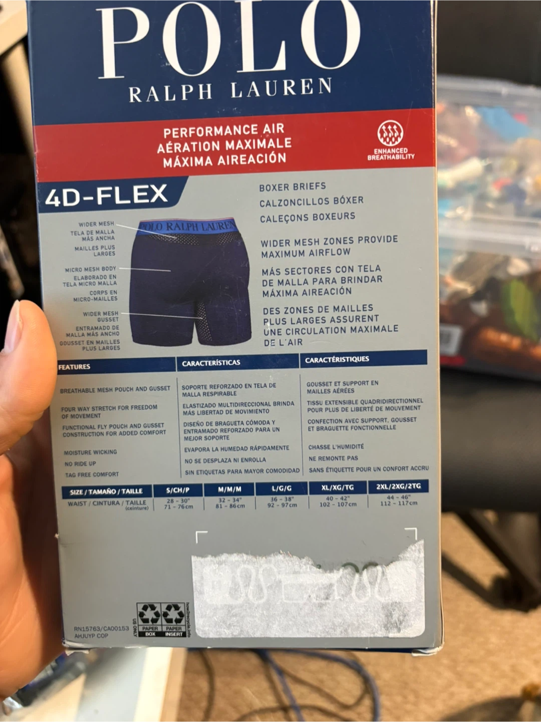 2pc new Polo Ralph Lauren Air Boxer Briefs 2 in a pack XL - photo 4